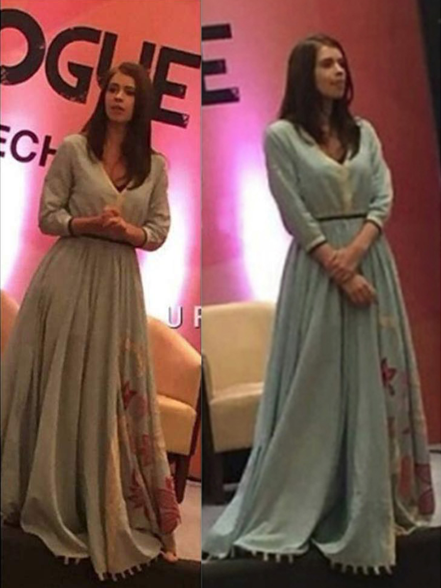 Kalki In Our Bagh Applique Maxi Dress
