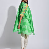 Jade Nomad Shibori Kaftan Tunic