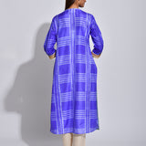 Orchid Nomad Shibori Silk Kurta