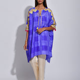 Orchid Nomad Shibori Kaftan Tunic
