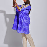 Orchid Nomad Shibori Kaftan Tunic