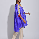 Orchid Nomad Shibori Kaftan Tunic
