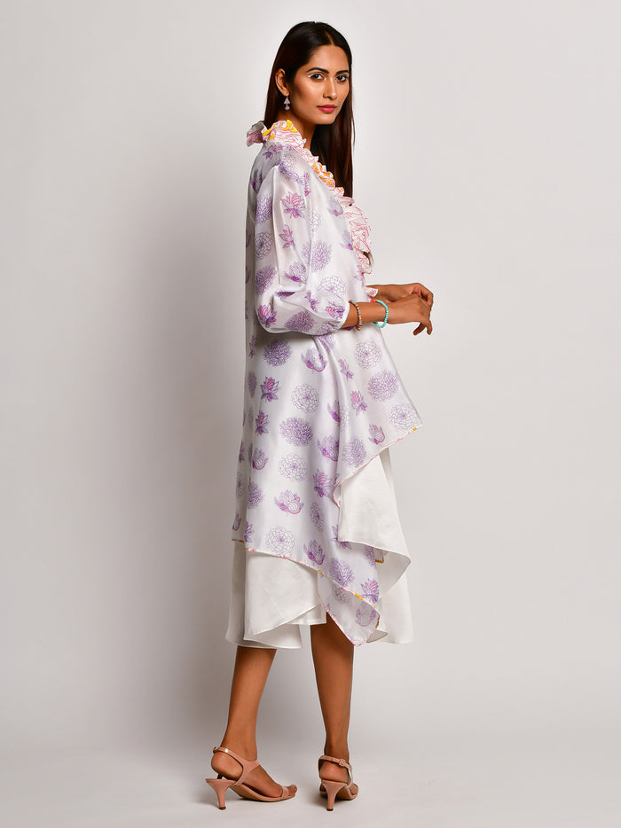 Bloom Purple Flower Jacket