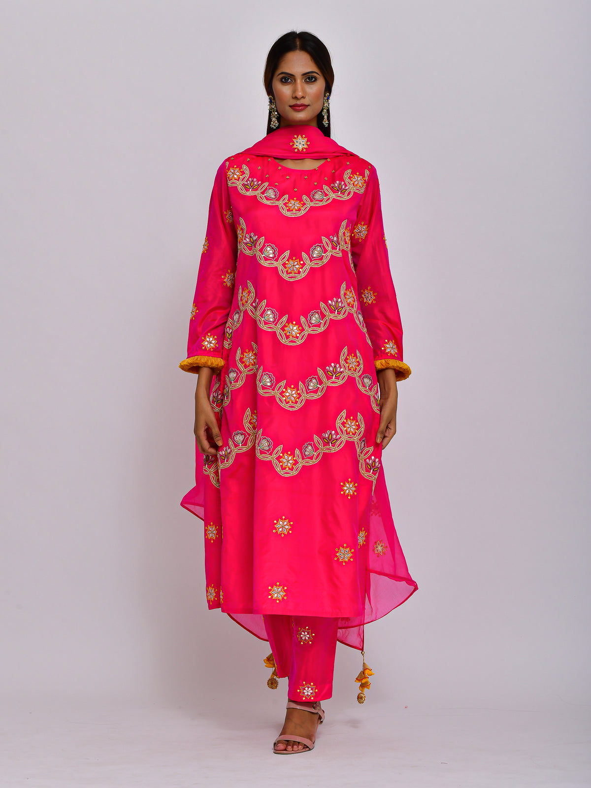Rani Marodi Embroidered Kurta set