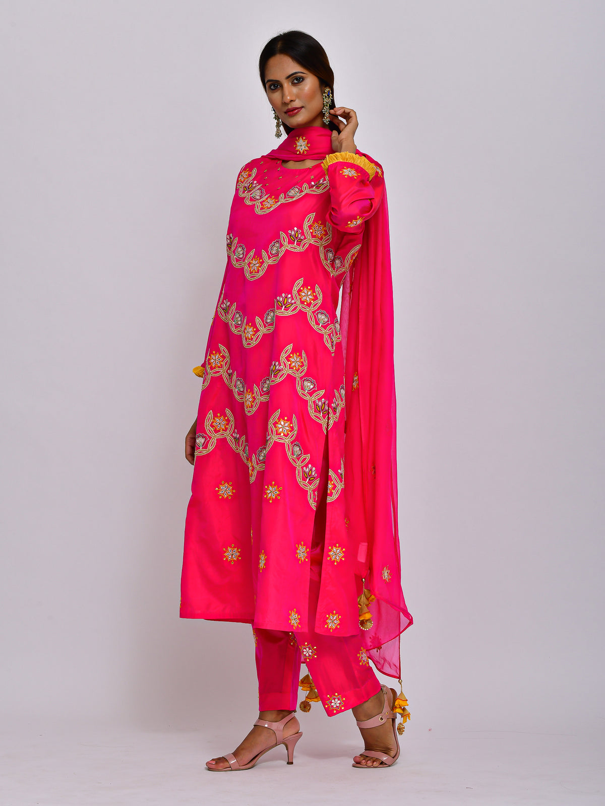Rani Marodi Embroidered Kurta set