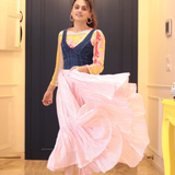 Taapsee Pannu In Our In Bloom Ivory Crushed Dress