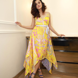Taapsee Pannu In Our In Bloom Yellow High Low Dress