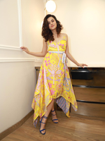 Taapsee Pannu in our In Bloom Yellow High Low Dress